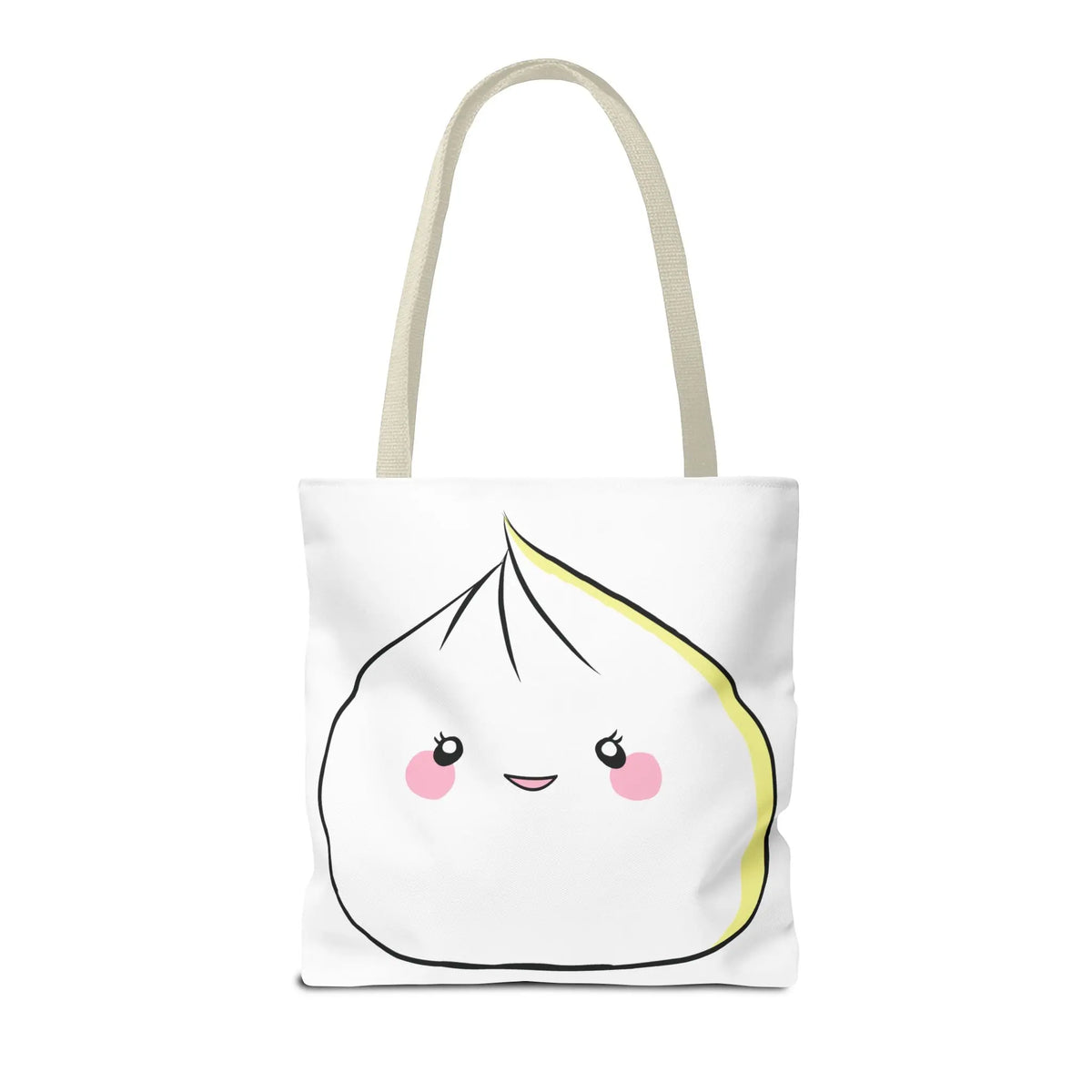 Tote Bag - Sweet Dumpling Design with Pink Cheeks Printify