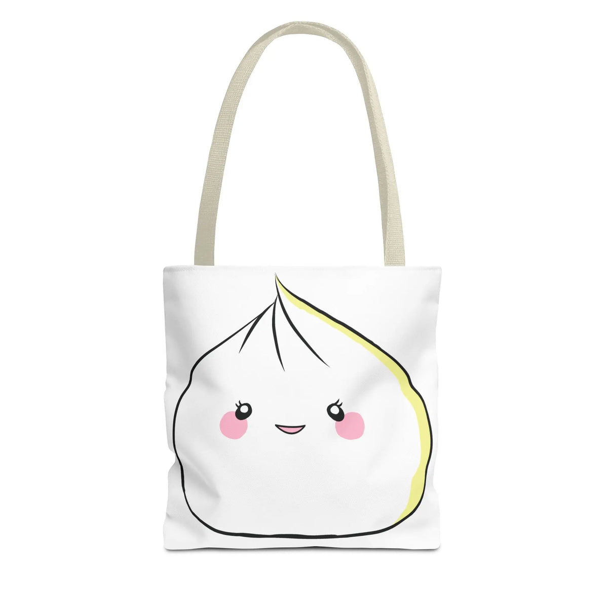 Tote Bag - Sweet Dumpling Design with Pink Cheeks Printify