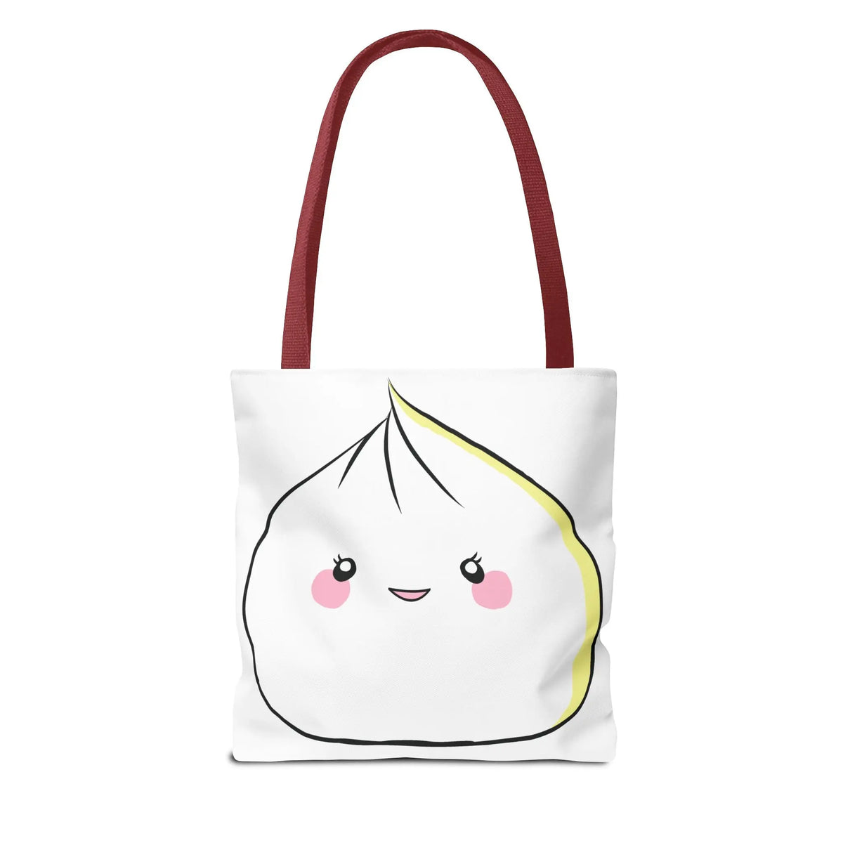 Tote Bag - Sweet Dumpling Design with Pink Cheeks Printify