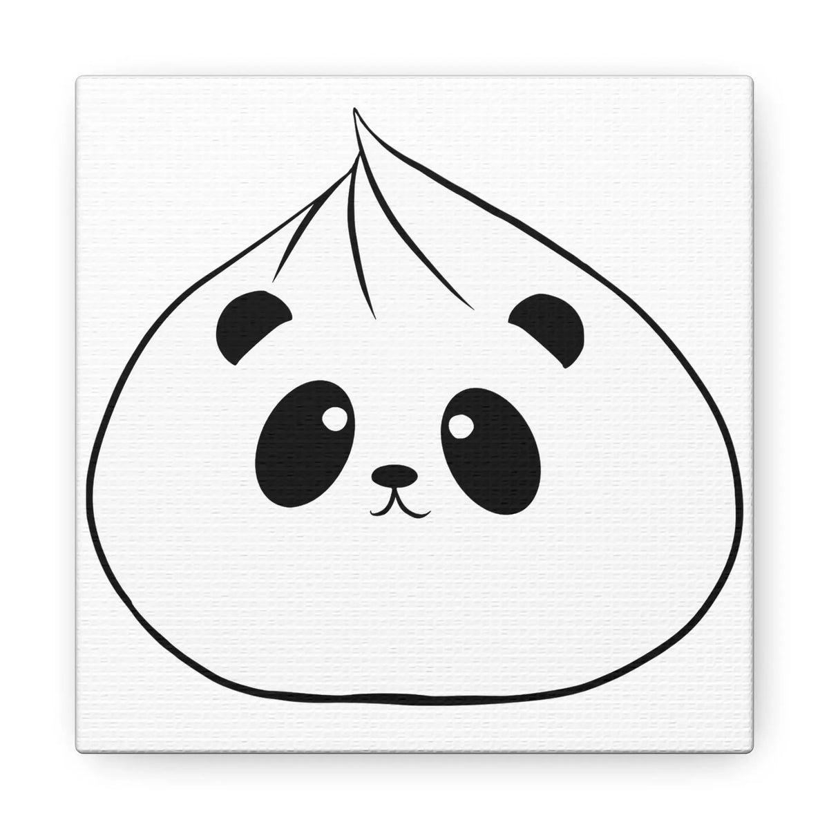 Canvas Prints - Panda Dumpling Wall Art Decor Printify