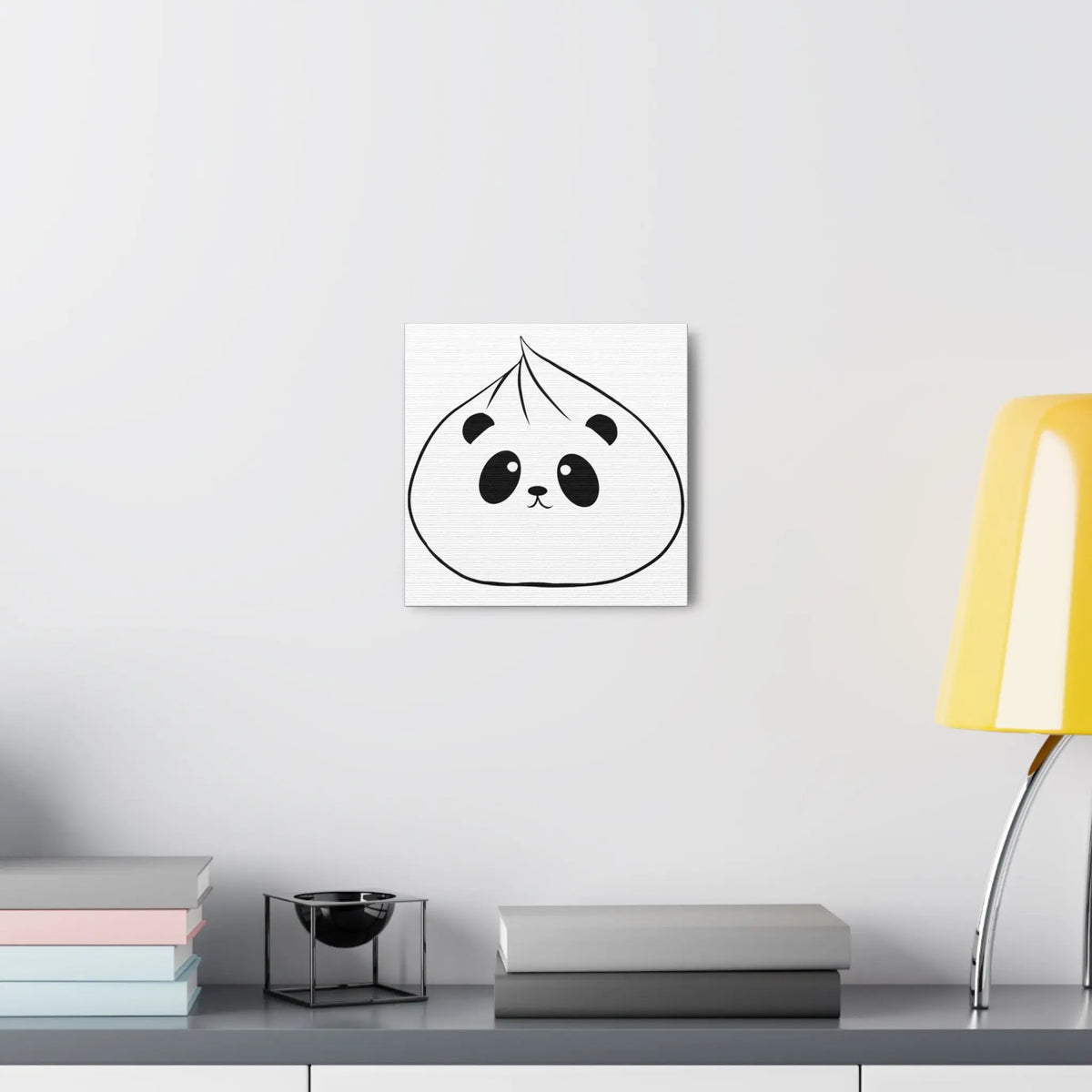 Canvas Prints - Panda Dumpling Wall Art Decor Printify