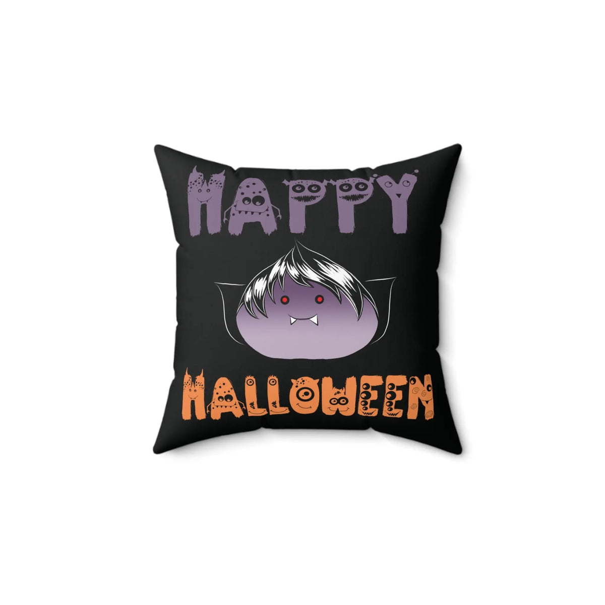 Happy Halloween Vampire Dumpling Pillow 