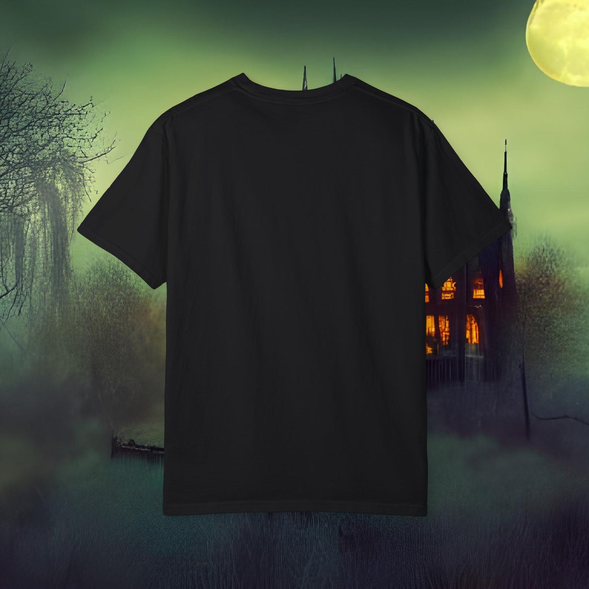 It's a Full Moon Tonight Witchy Cat Graphic Tee - Comfy Relaxed Fit Top - Kawaii Esquire