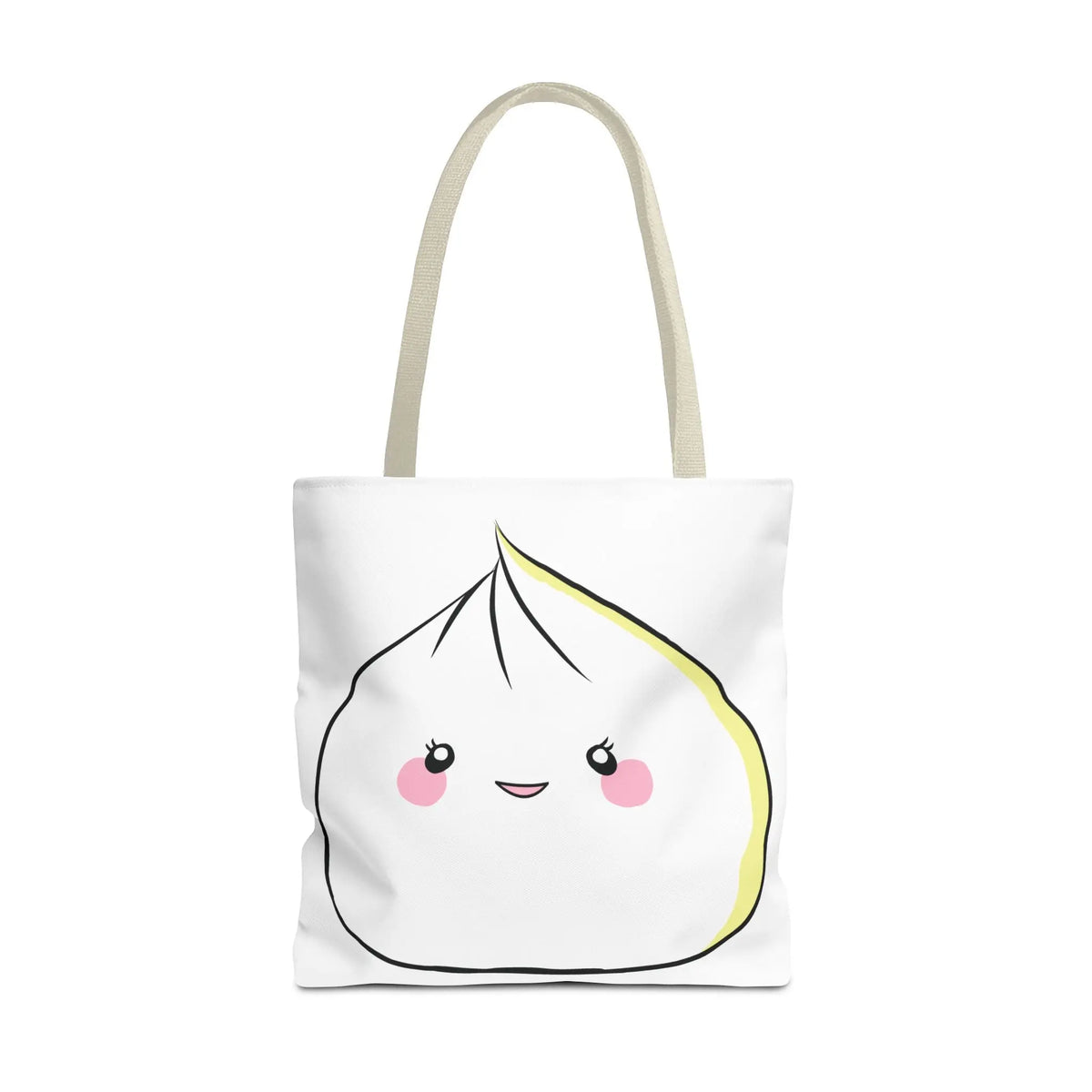 Tote Bag - Sweet Dumpling Design with Pink Cheeks Printify