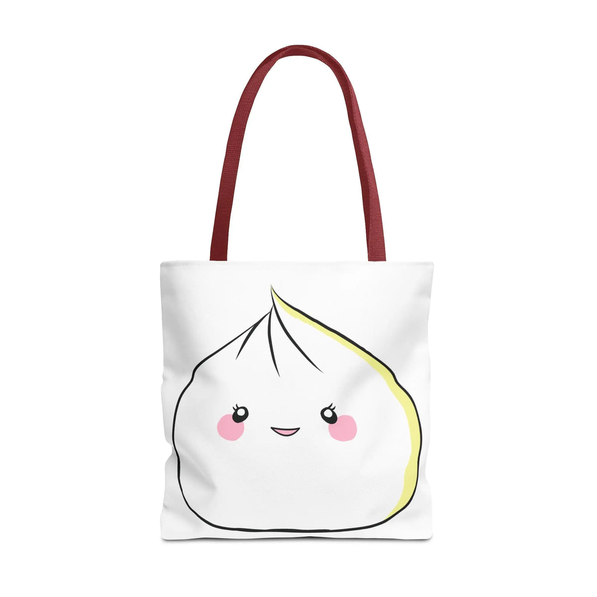 Tote Bag - Sweet Dumpling Design with Pink Cheeks Printify