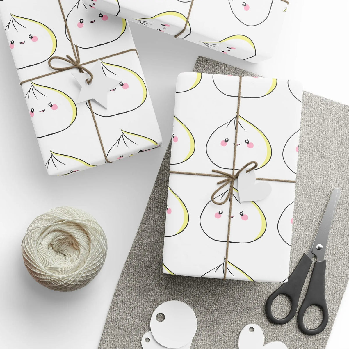 Sweet Dumpling Pattern Wrapping Paper - Adorable Dumpling! Kawaii Esquire