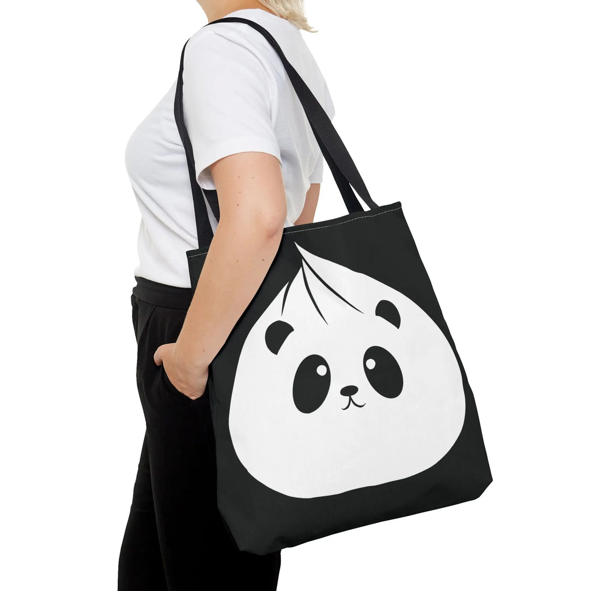 Panda Dumpling Tote Bag Printify