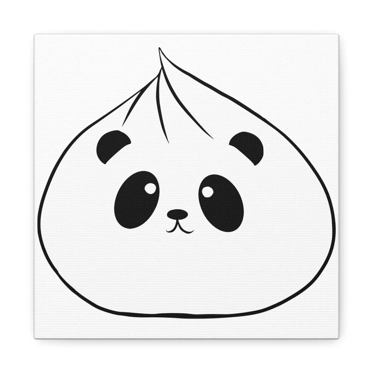 Canvas Prints - Panda Dumpling Wall Art Decor Printify