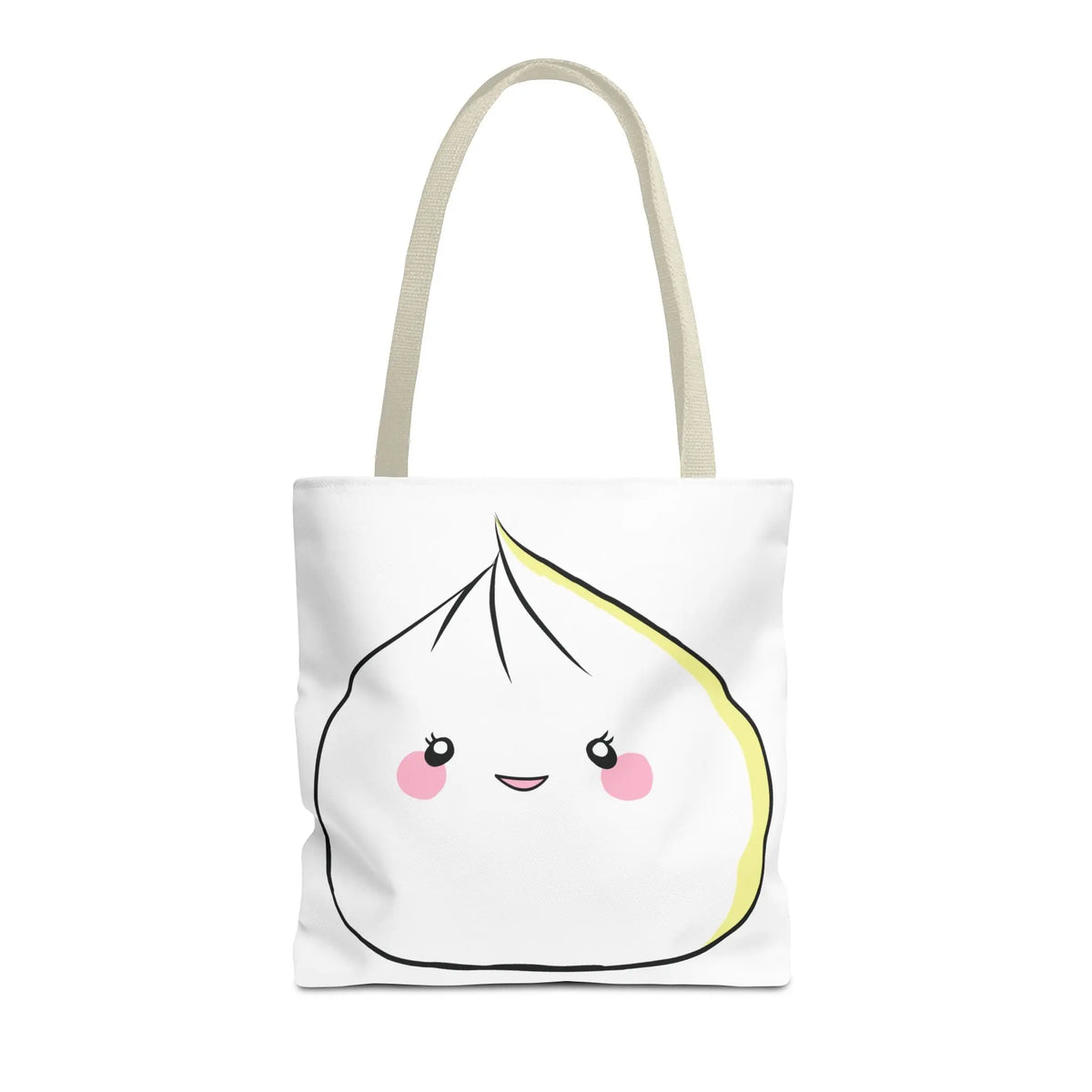 Tote Bag - Sweet Dumpling Design with Pink Cheeks Printify