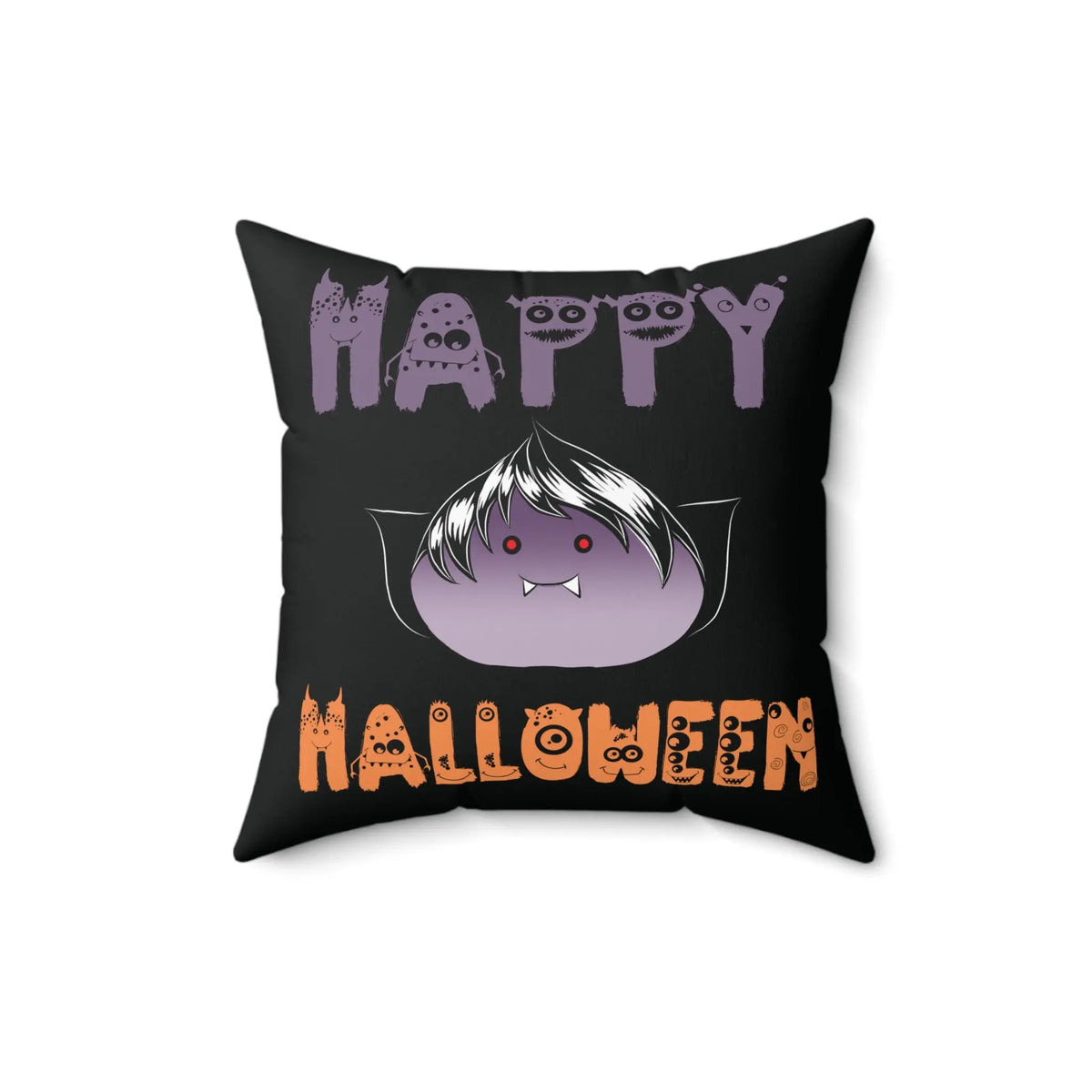 Happy Halloween Vampire Dumpling Pillow 