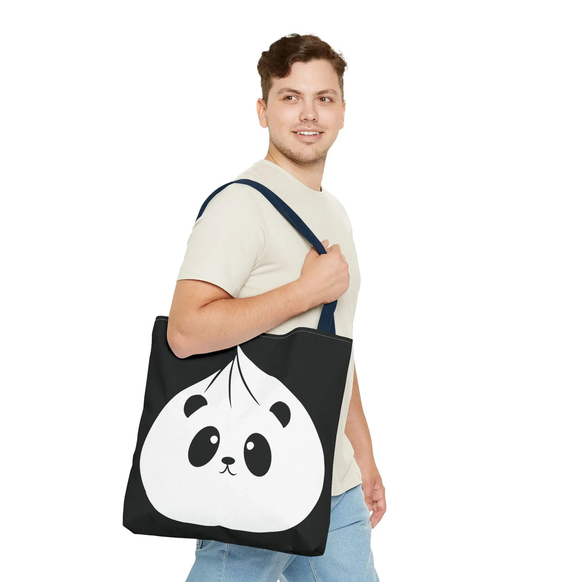 Panda Dumpling Tote Bag Printify