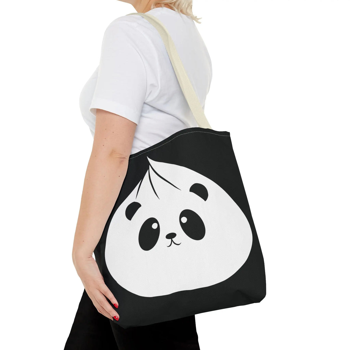 Panda Dumpling Tote Bag Printify