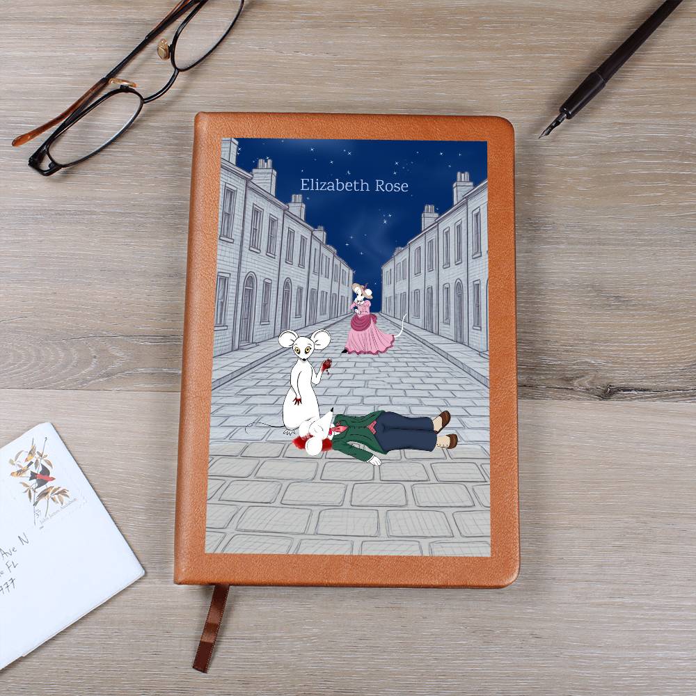 Personalized Journal Victorian Zombie Rat Graphic Journal