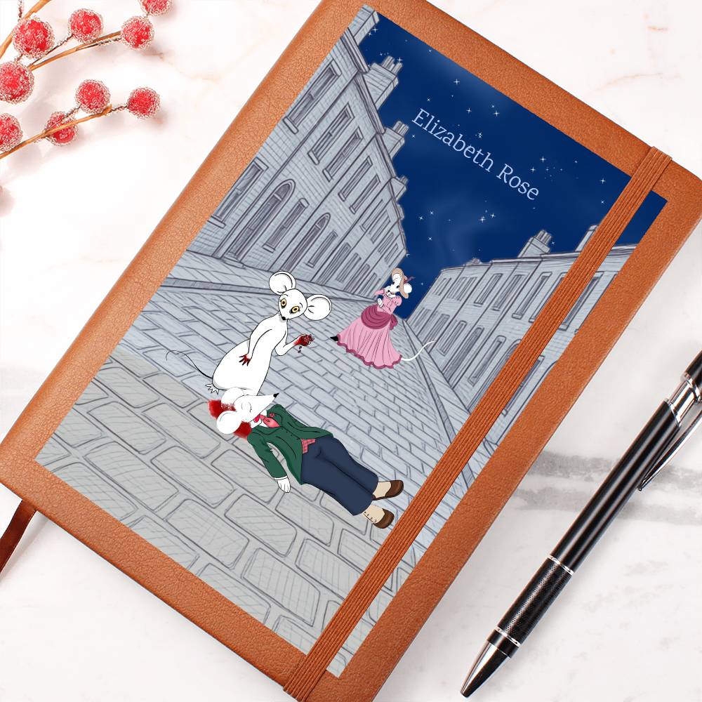 Personalized Journal Victorian Zombie Rat Graphic Journal