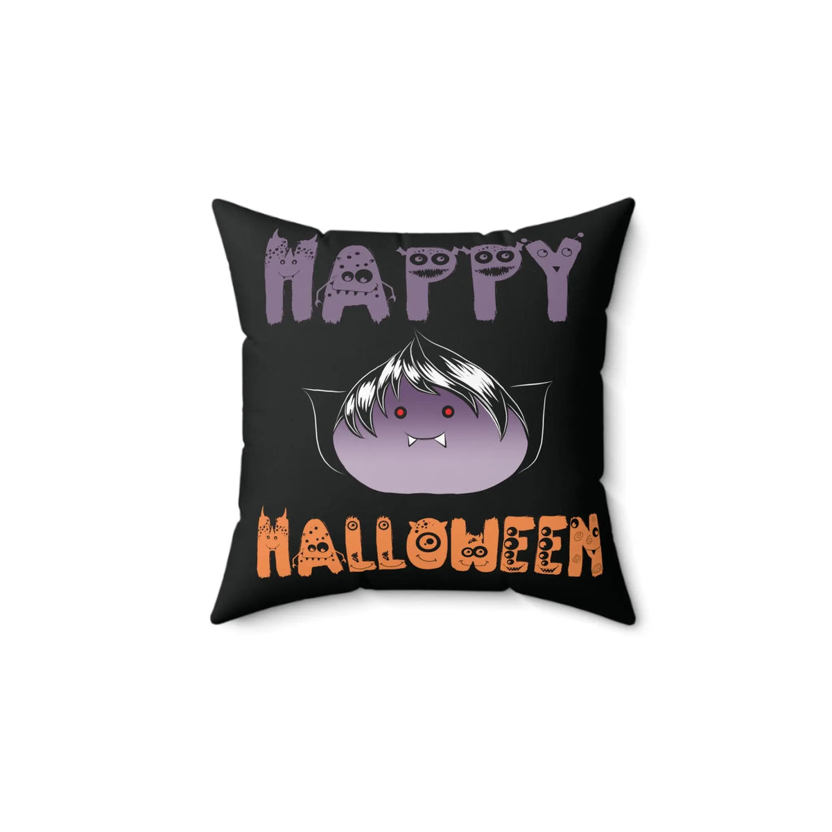 Happy Halloween Vampire Dumpling Pillow 