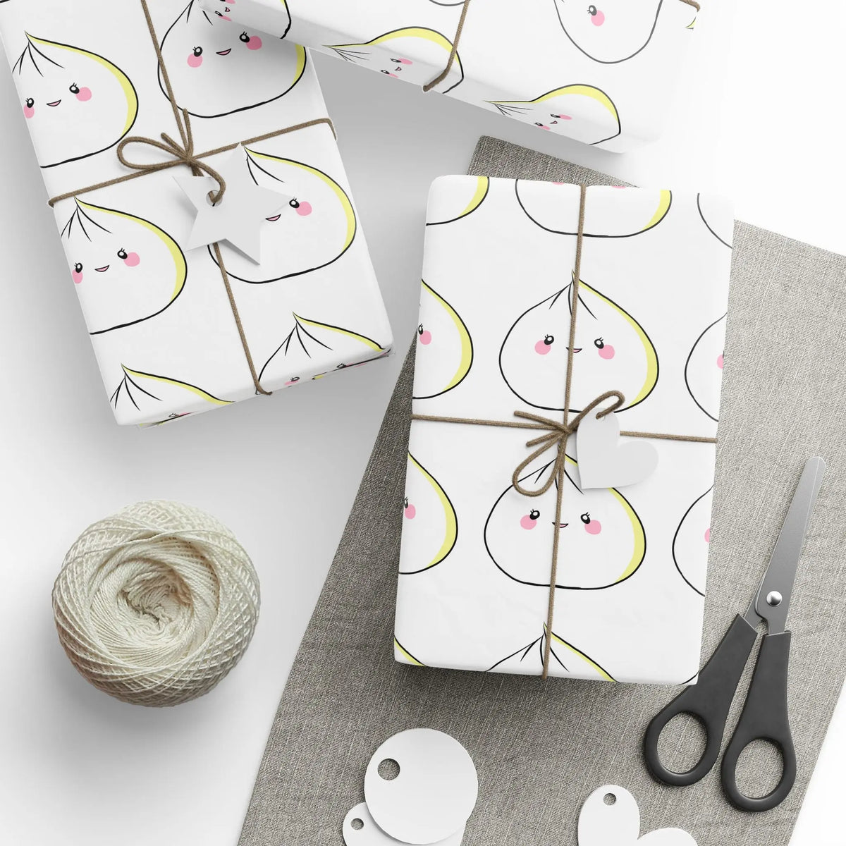 Sweet Dumpling Pattern Wrapping Paper - Adorable Dumpling! Kawaii Esquire