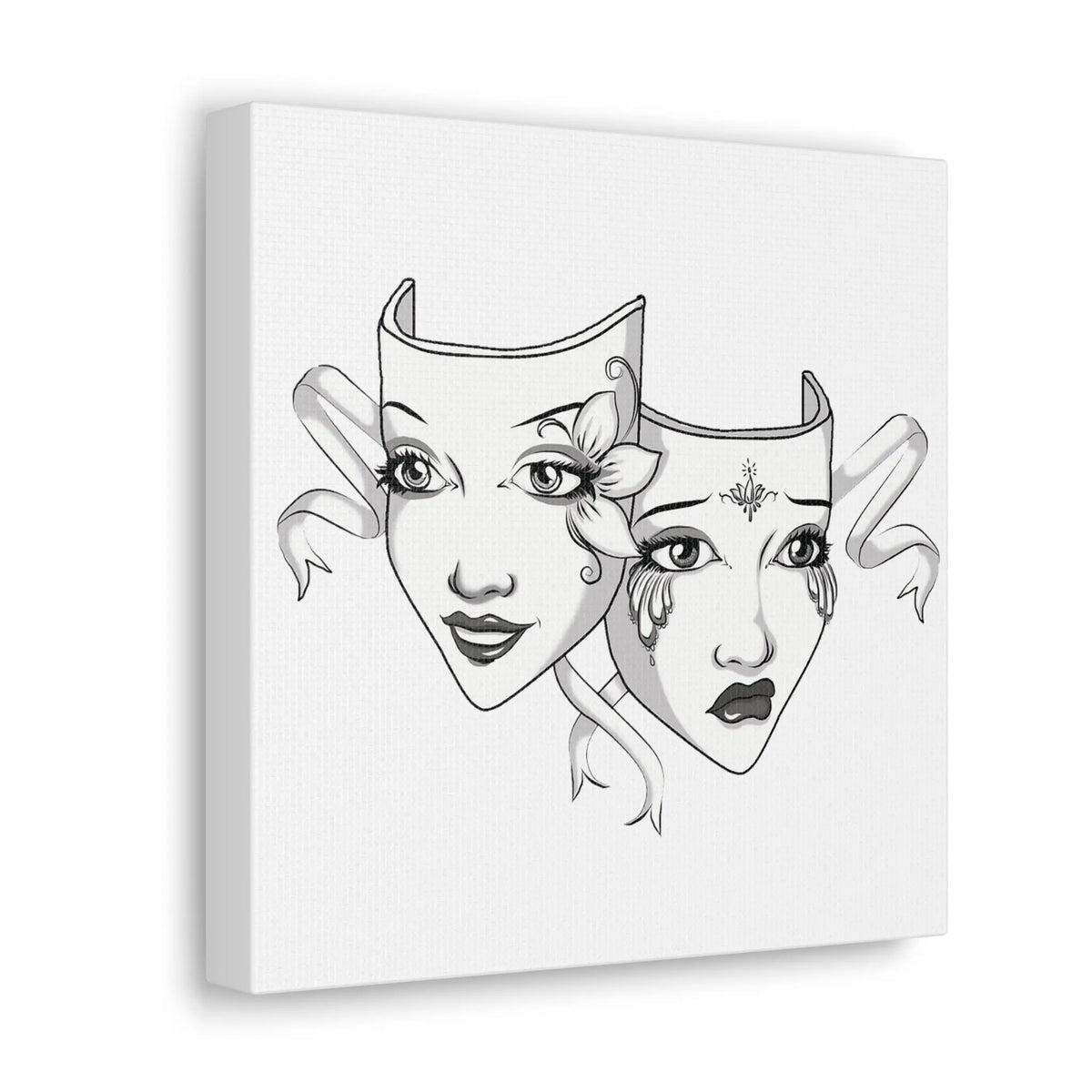 Drama Mask Wall Art Printify