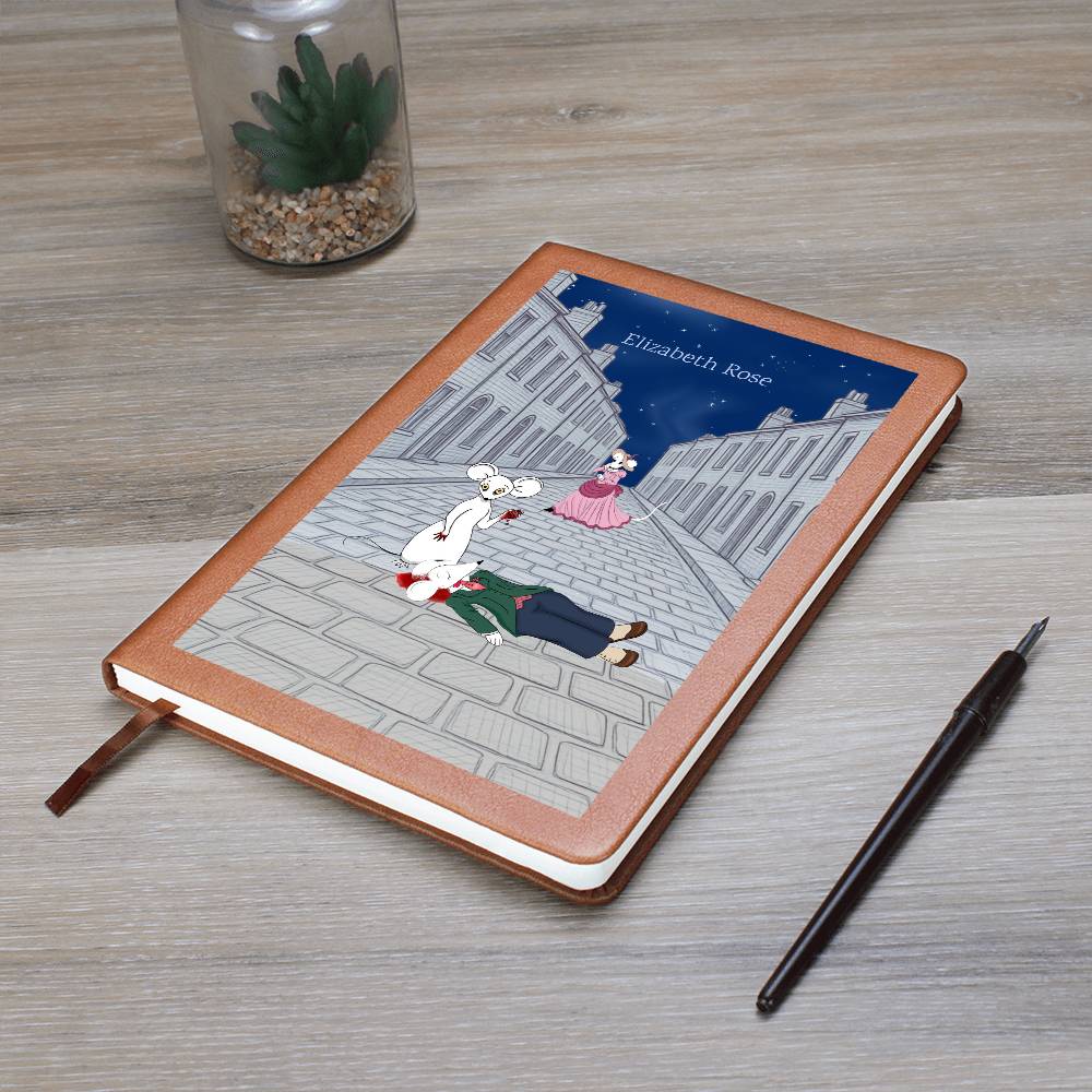 Personalized Journal Victorian Zombie Rat Graphic Journal