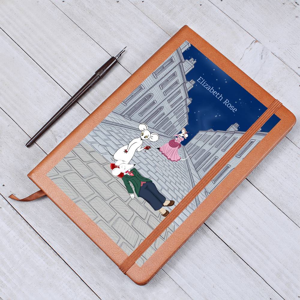 Personalized Journal Victorian Zombie Rat Graphic Journal