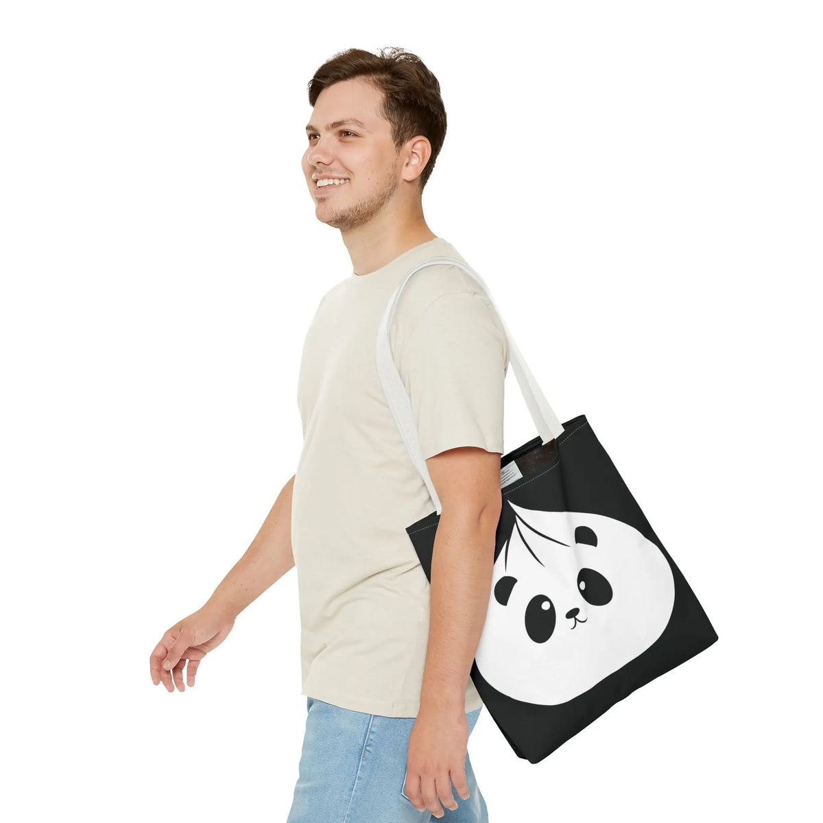 Panda Dumpling Tote Bag Printify