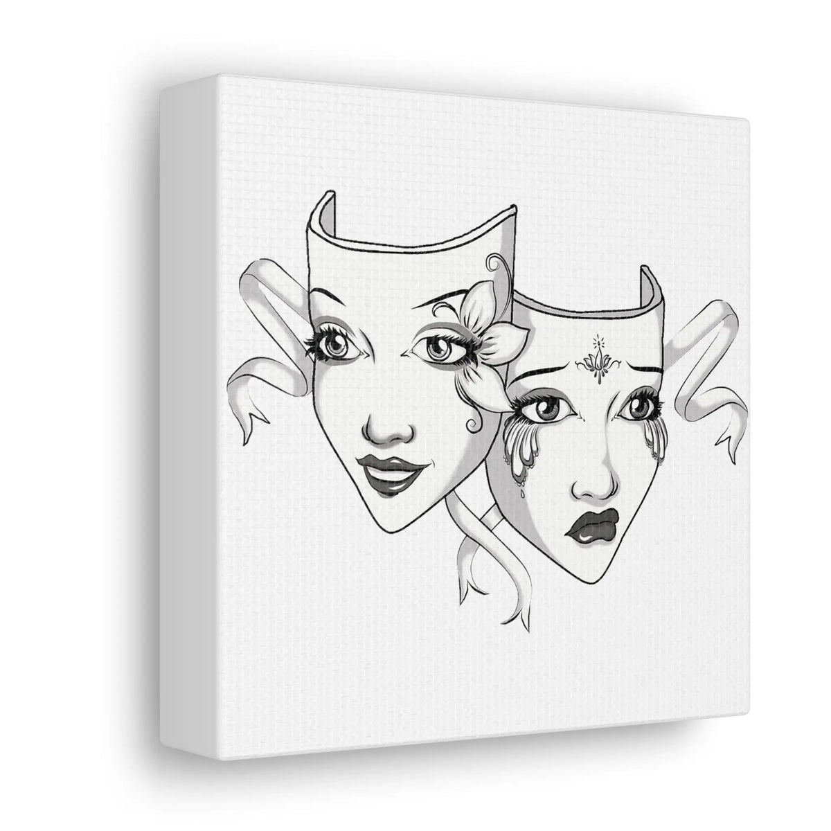 Drama Mask Wall Art Printify