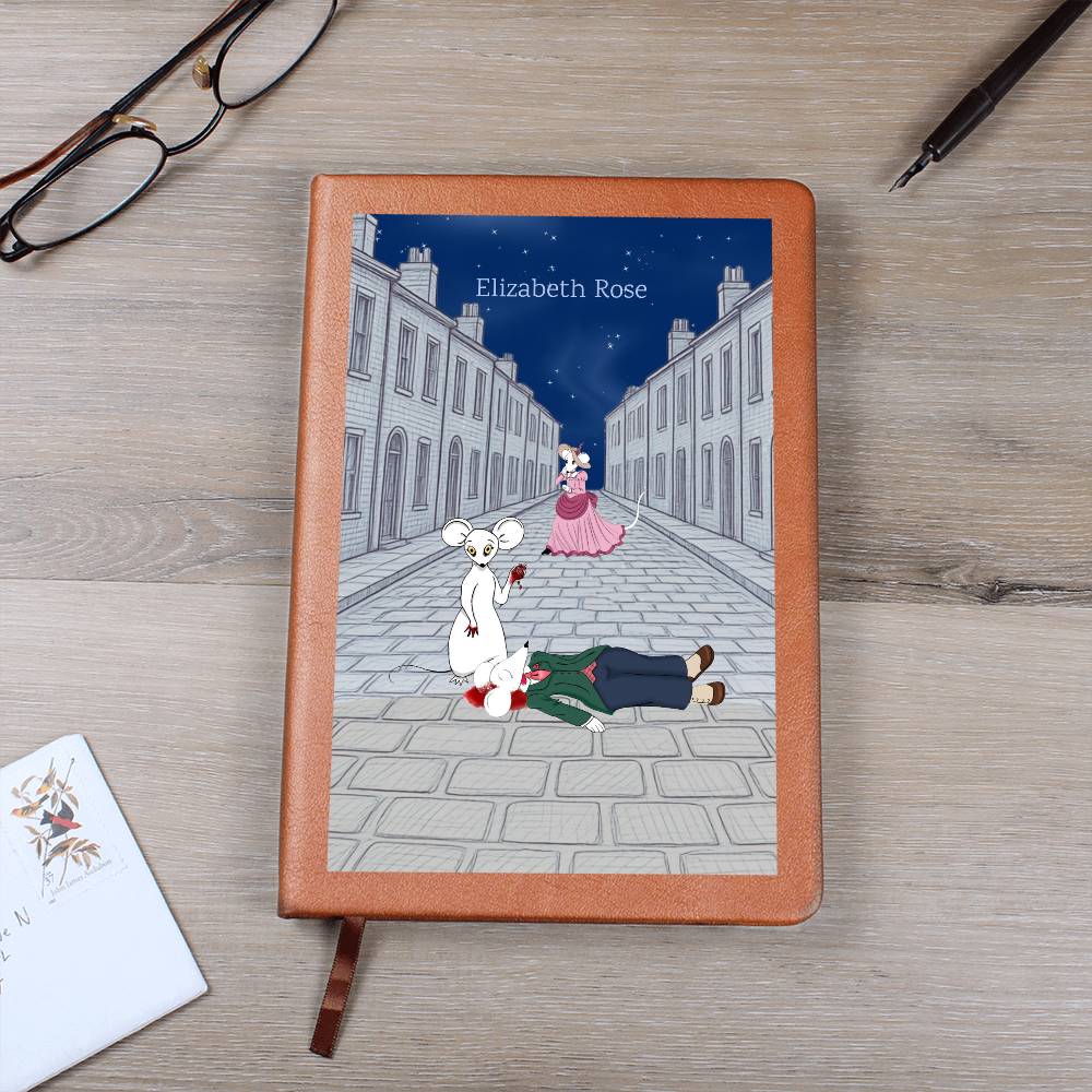 Personalized Journal Victorian Zombie Rat Graphic Journal