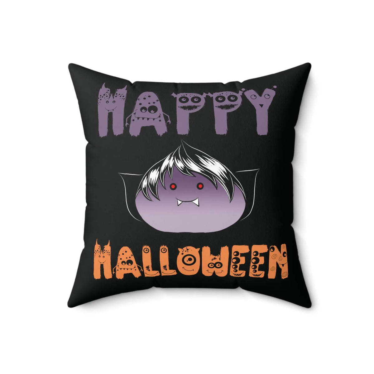 Happy Halloween Vampire Dumpling Pillow 