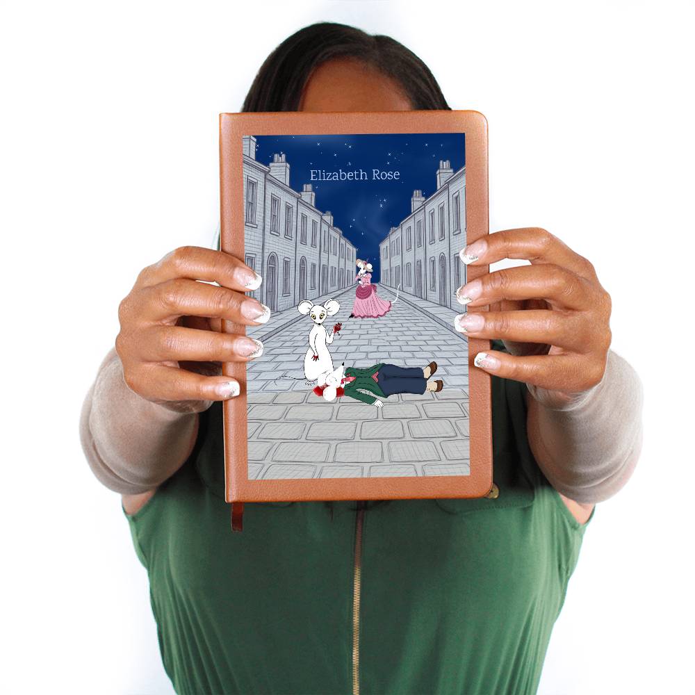 Personalized Journal Victorian Zombie Rat Graphic Journal