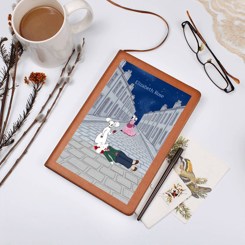 Personalized Journal Victorian Zombie Rat Graphic Journal