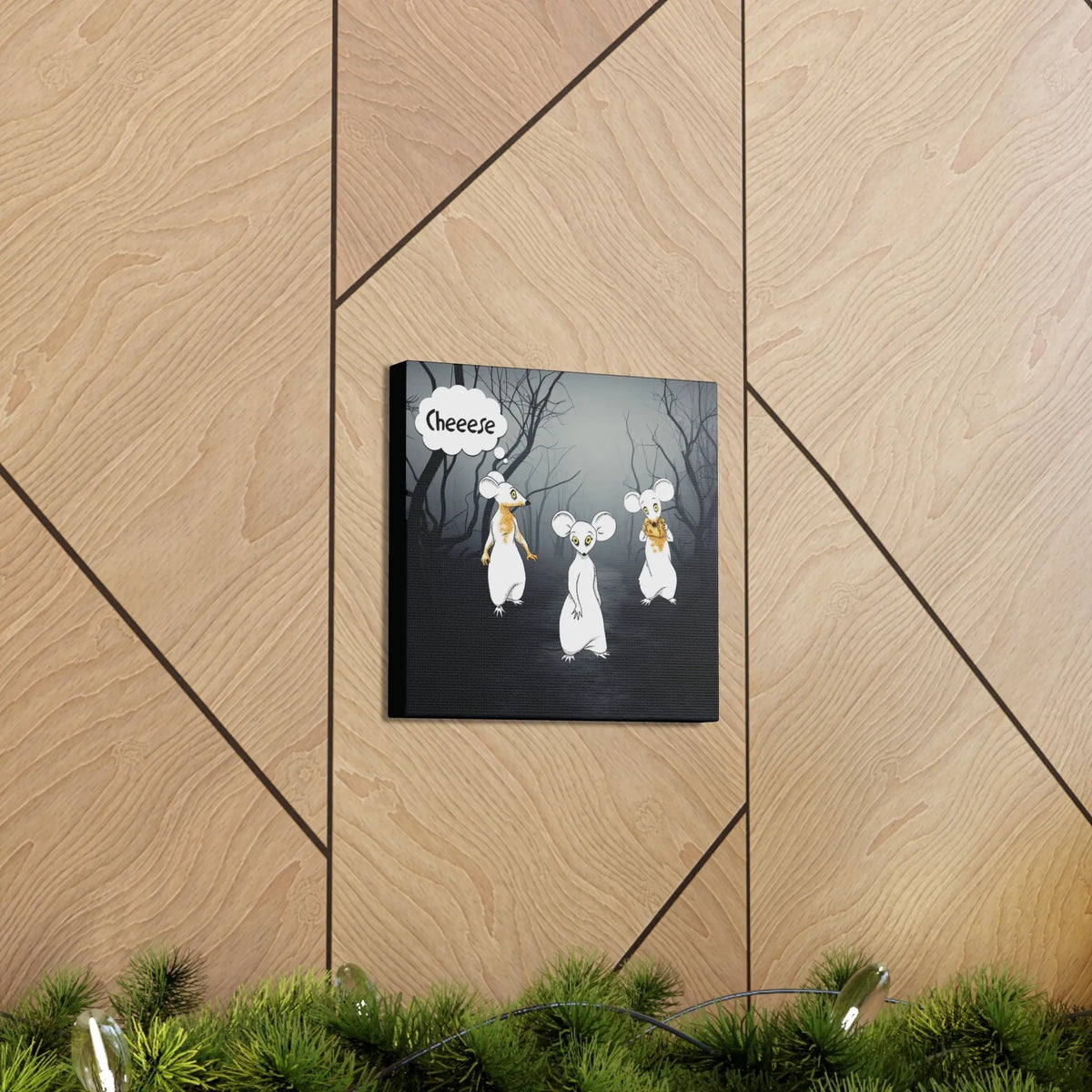 Zombie Rats Searching for Cheese Wall Art Printify