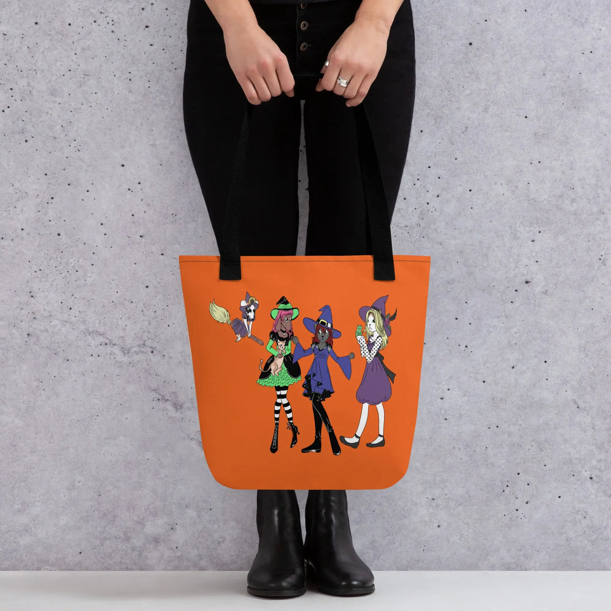 Enchanting Witches Tote Bag Kawaii Esquire