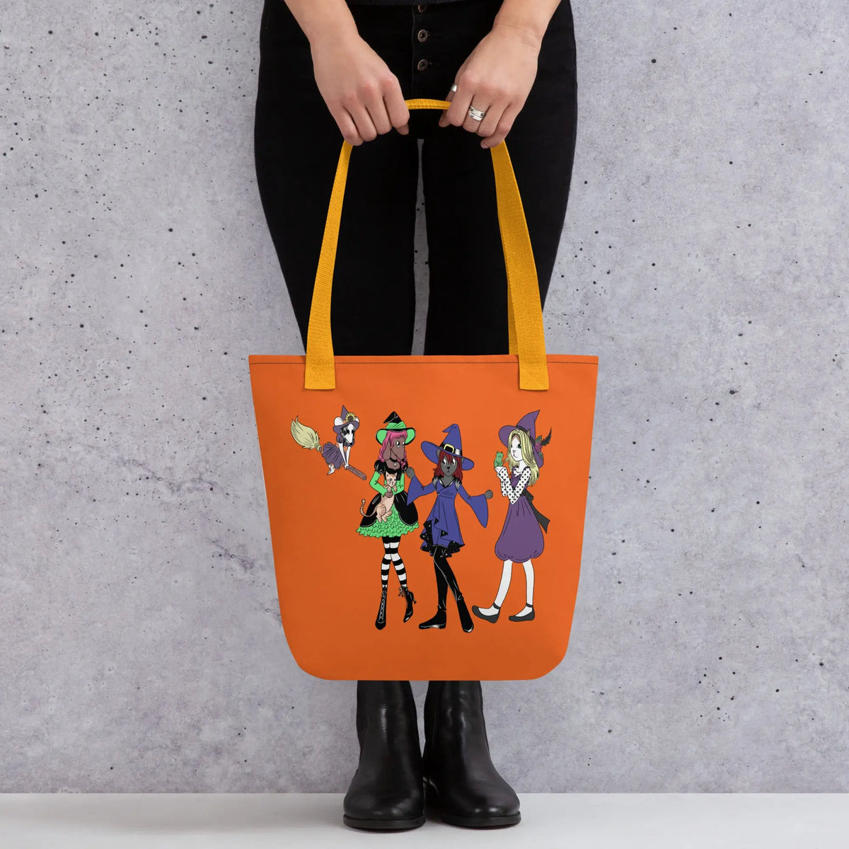 Enchanting Witches Tote Bag Kawaii Esquire