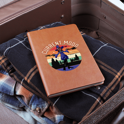 Current Mood Chiweenie Witch Graphic Leather Journal