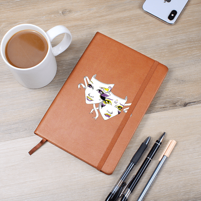Non-Binary Pride Comedy Tragedy Theatre Mask Journal