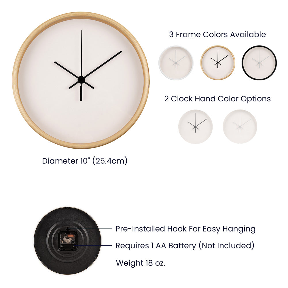 Trans Pride Wall Clock