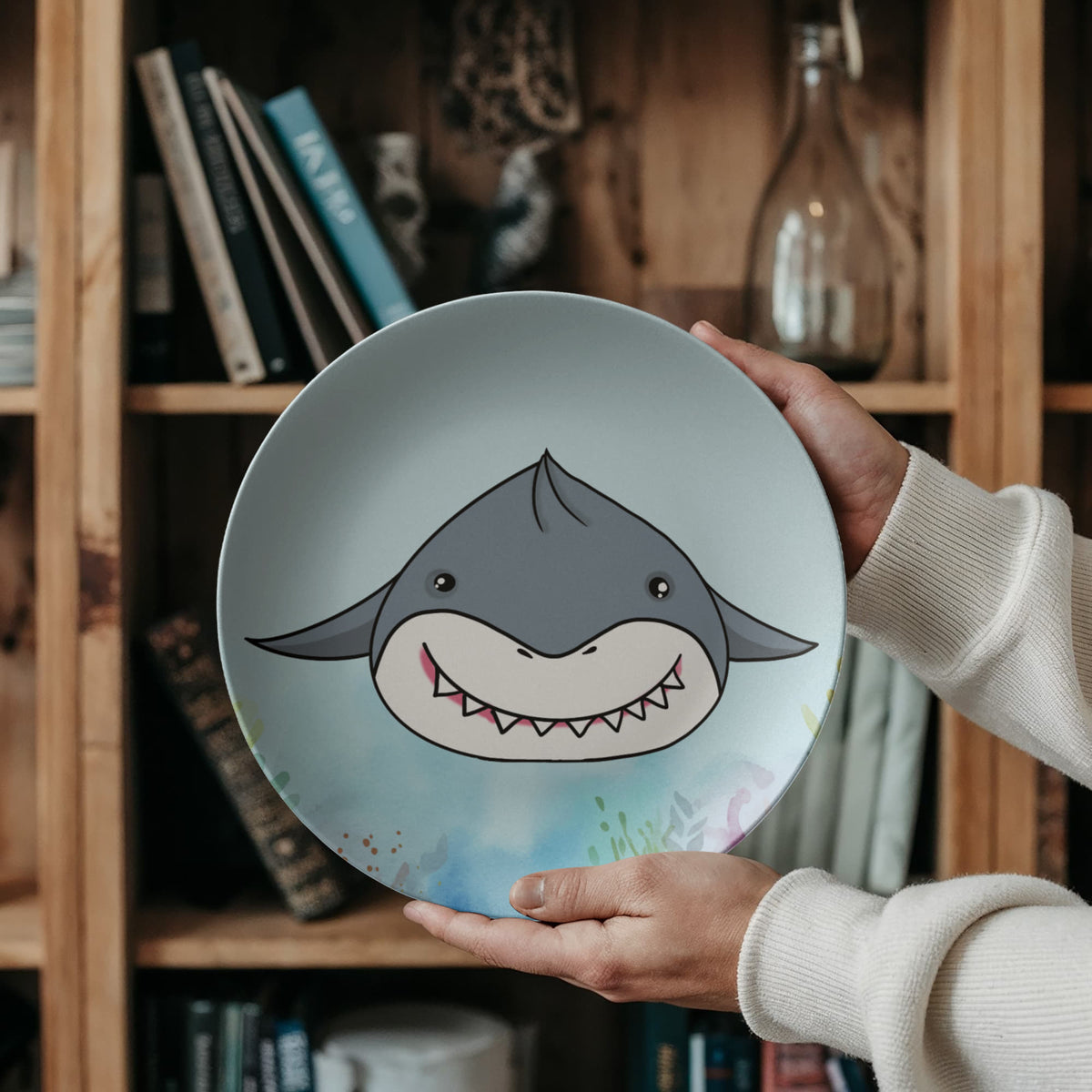 Shark Dumpling 10" Dinner Plate – Cute Shark Tableware
