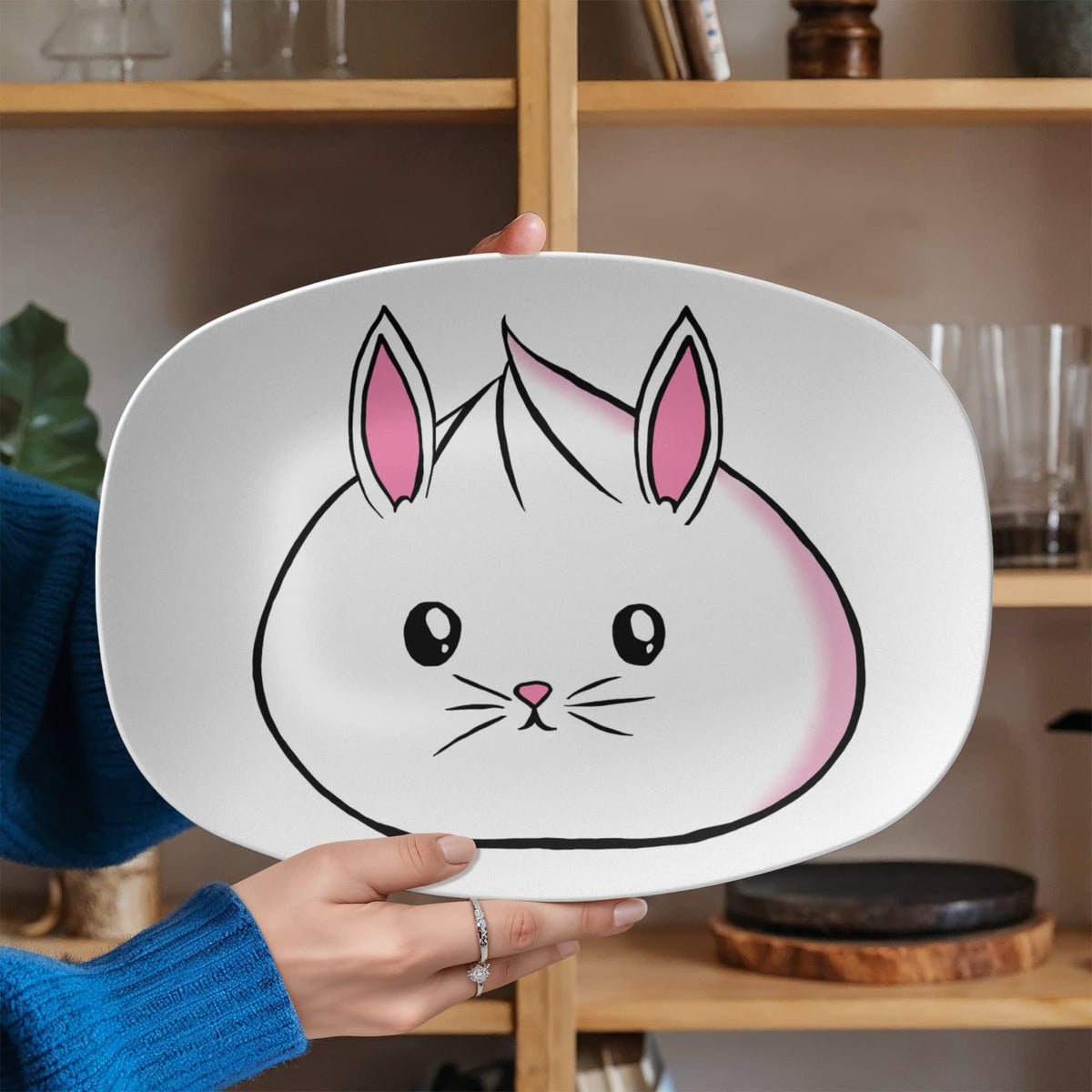 Bunny Dumpling Serving Platter
