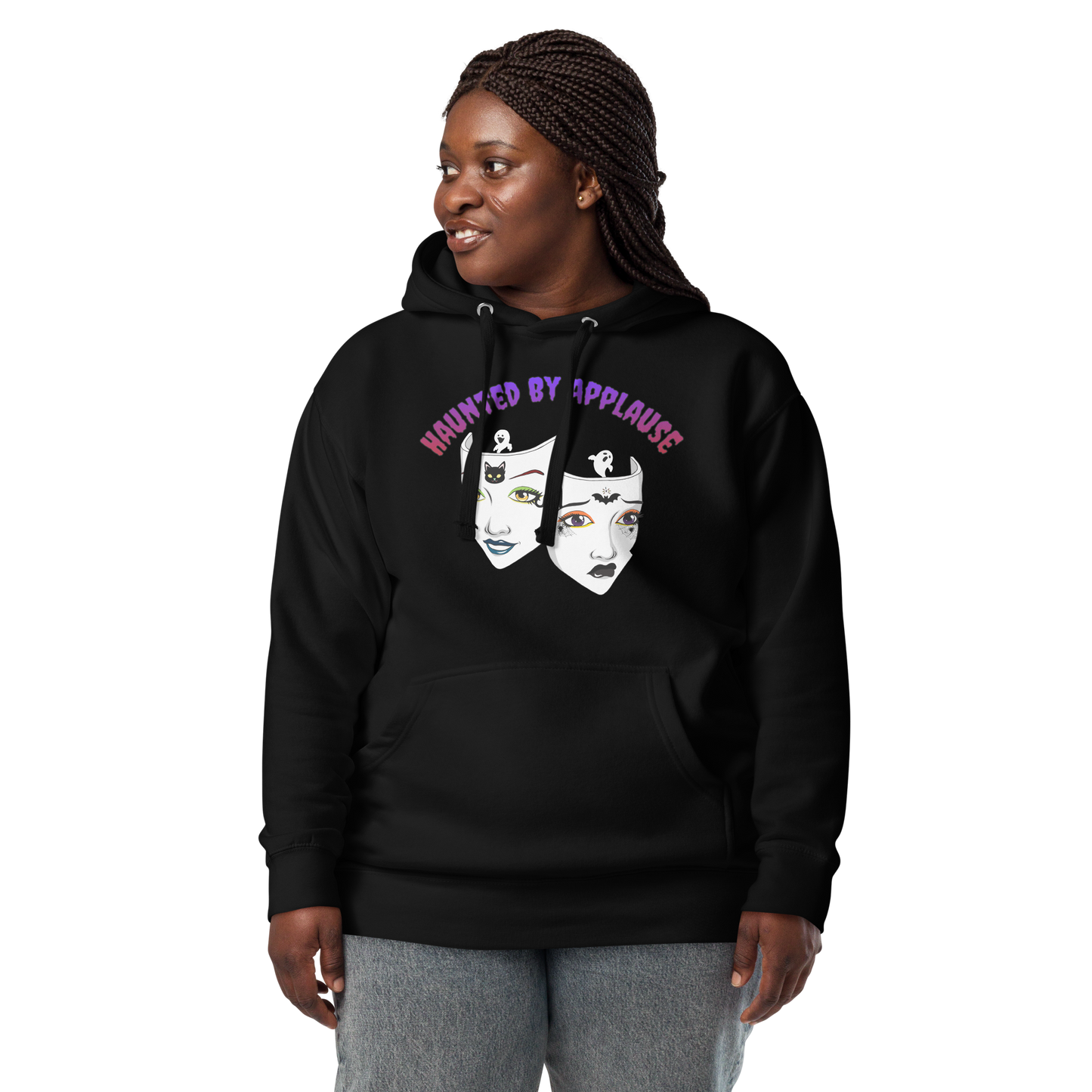 Haunted by Applause Halloween Hoodie