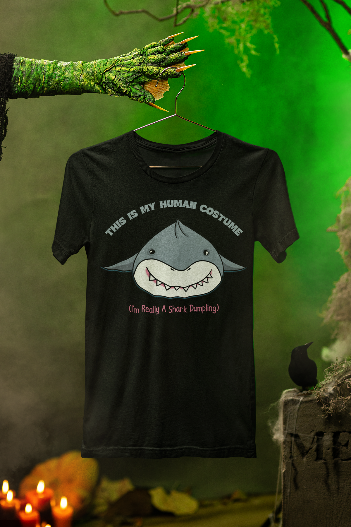 Funny Shark T-Shirt – This Is My Human Costume