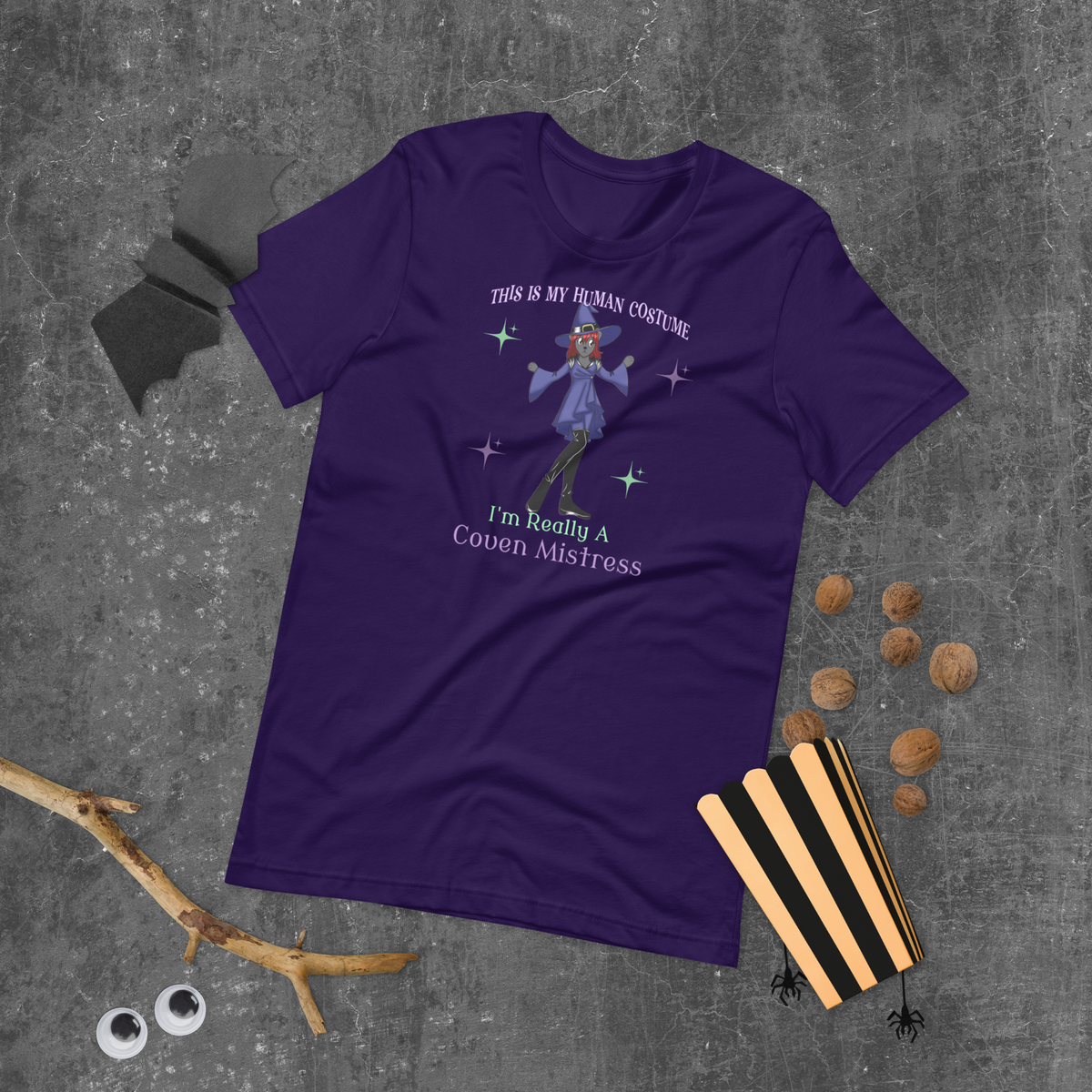 Coven Mistress Witch T-Shirt – This Is My Human Costume